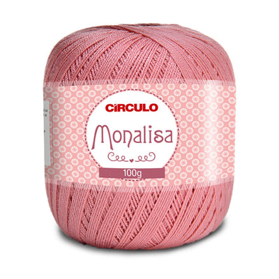 Círculo Monalisa, 100% Acrylic Yarn, 100g, 190.3 Tex, 525 Meters, Variety Colors, 1 Roll