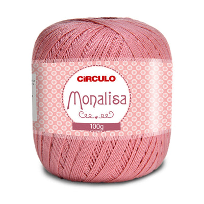 Círculo Monalisa, 100% Acrylic Yarn, 100g, 190.3 Tex, 525 Meters, Variety Colors, 1 Roll, 6-Pack