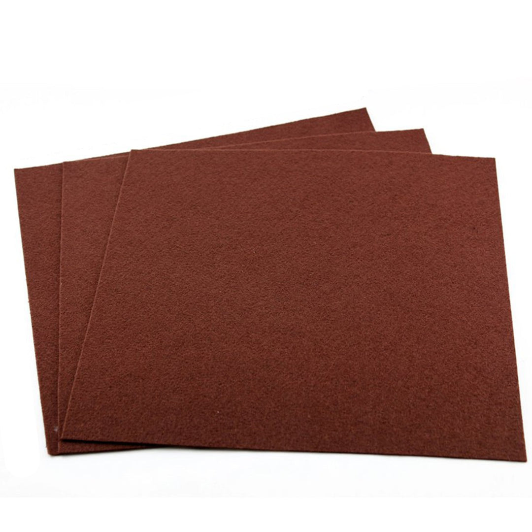 🧵 Craft Felt Fabric Sheets – 12"x12", 2mm Thick (10-Pack, Single Color)
