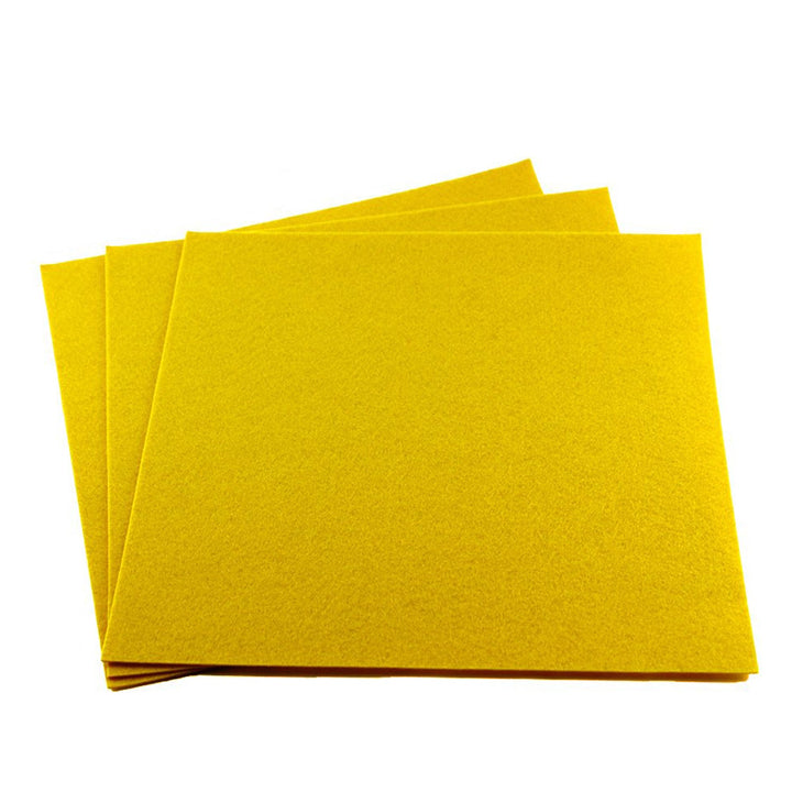 🧵 Craft Felt Fabric Sheets – 12"x12", 2mm Thick (10-Pack, Single Color)