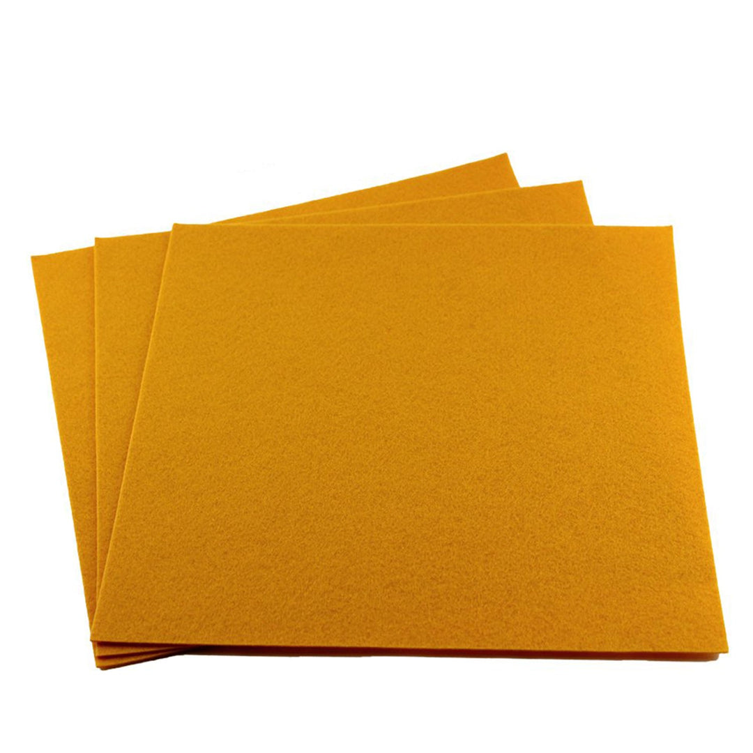 🧵 Craft Felt Fabric Sheets – 12"x12", 2mm Thick (10-Pack, Single Color)