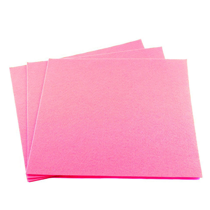 🧵 Craft Felt Fabric Sheets – 12"x12", 2mm Thick (10-Pack, Single Color)