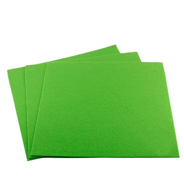 🧵 Craft Felt Fabric Sheets – 12"x12", 2mm Thick (10-Pack, Single Color)