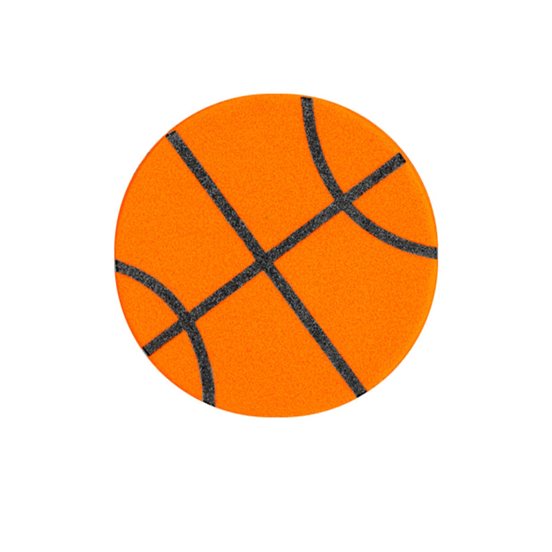 Foamy Sticker with Adhesive, Basketball Style, 15 pcs