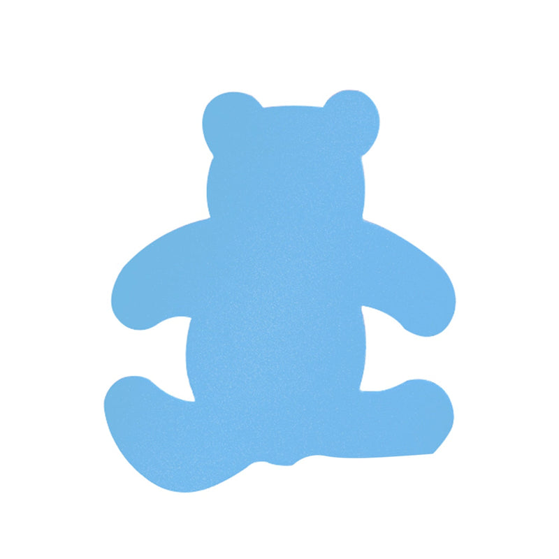 Foamy Sticker with Adhesive, Assorted Colors, Bear Style, 12 pcs