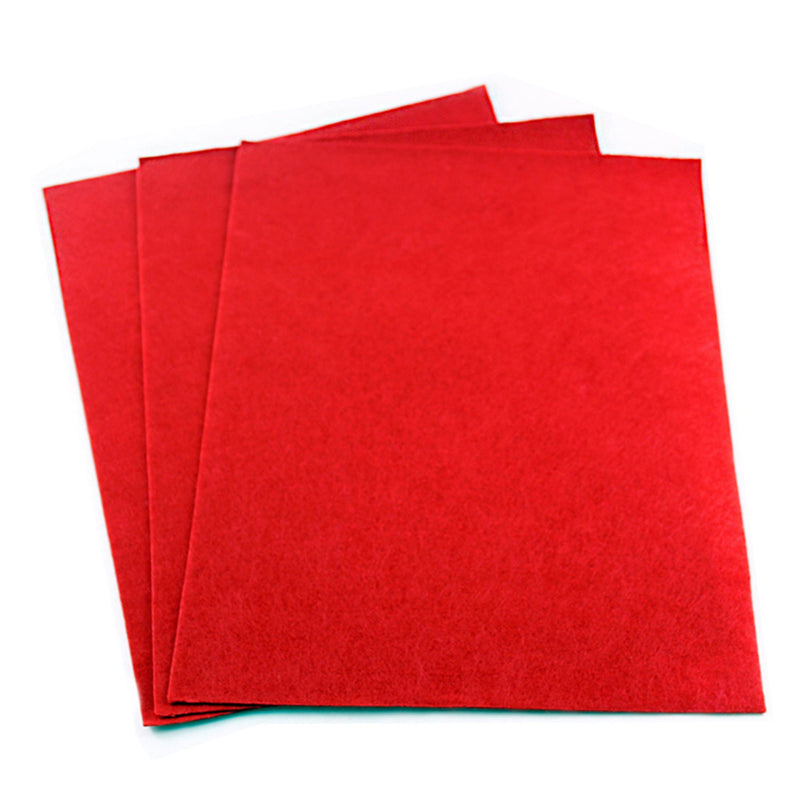 Felt Sheet with Adhesive, Variety of Colors, (7 3/4 x 12 in), 2mm thick