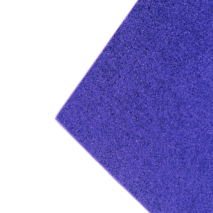 Avanti Foam Sheet with Glitter, 16 x 24 inches, Variety of colors, 2 mm thick, 10 pcs