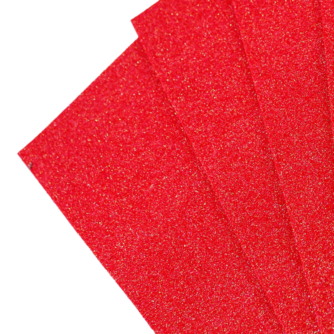 Avanti EVA Foam Sheet with Iridescent Glitter, 8 x 12 in, Variety of color, 10 Pcs per Package