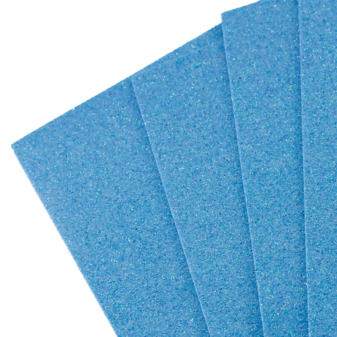 Avanti EVA Foam Sheet with Iridescent Glitter, 8 x 12 in, Variety of color, 10 Pcs per Package