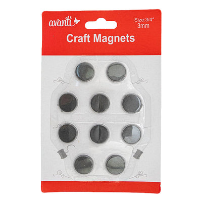 Avanti Craft Magnets 20mm 10 pcs, 12-Pack