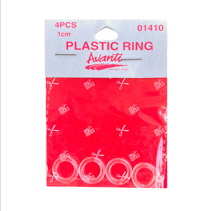 Avanti Clear Acrylic O-Ring, Assorted Sizes – Made in China – Retail