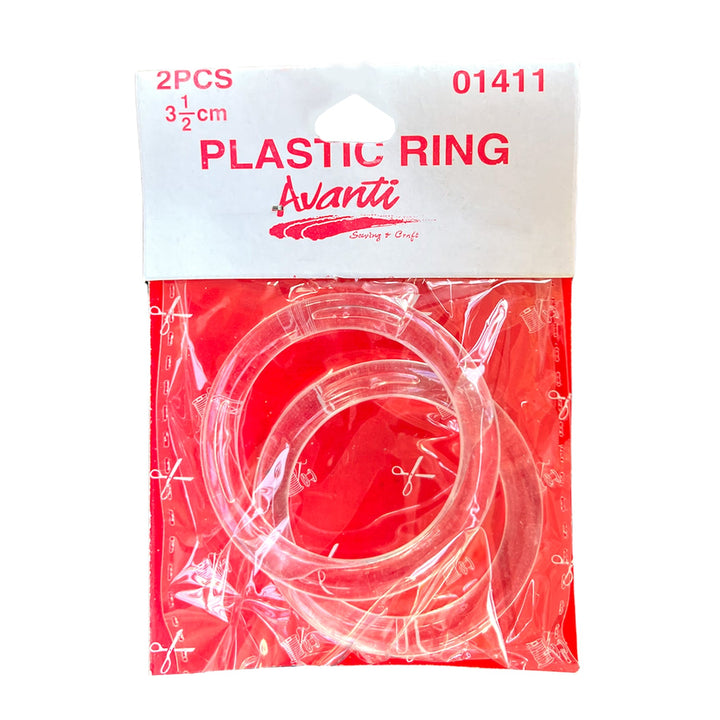 Avanti Clear Acrylic O-Ring, Assorted Sizes – Made in China – Retail