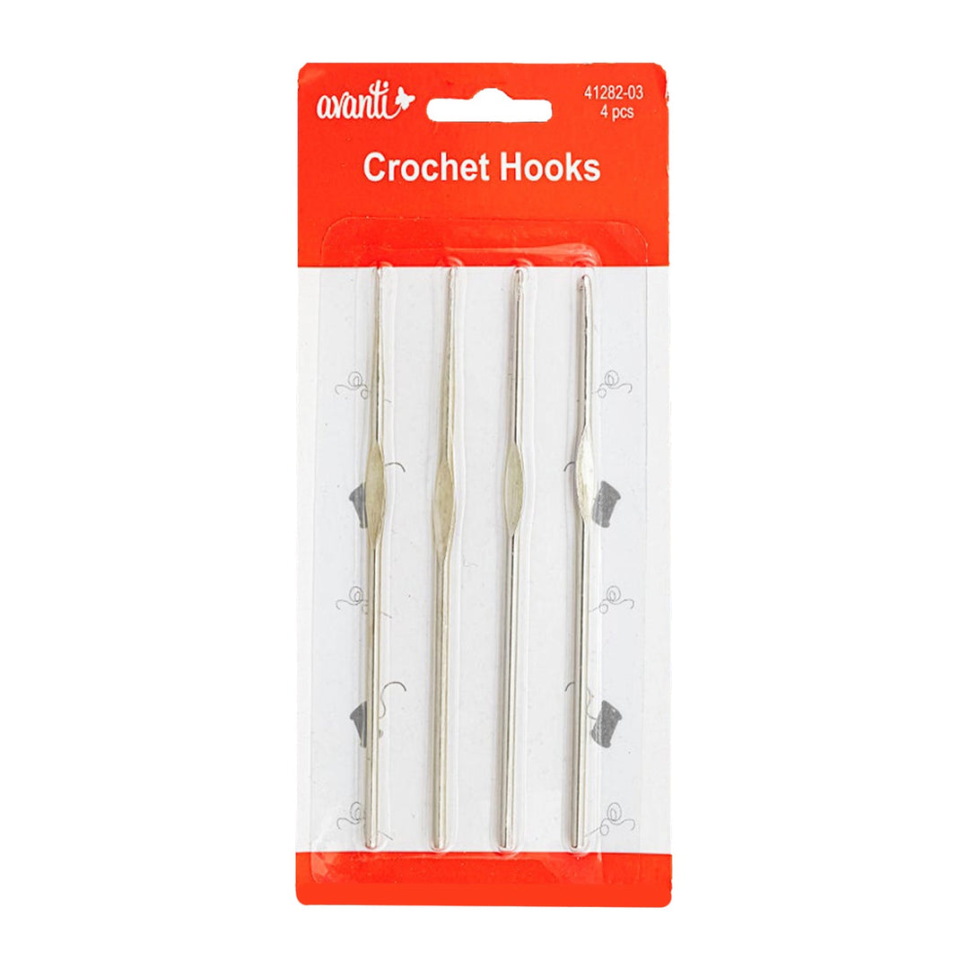 Avanti  Crochet Hooks, Ergonomic Handle, Lace Knitting Needles Craft Yarn 1.0 -