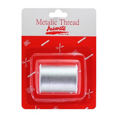Avanti Metallic Thread for Decorative Sewing,  50 yds,  1 spool,  Gold and Silver -