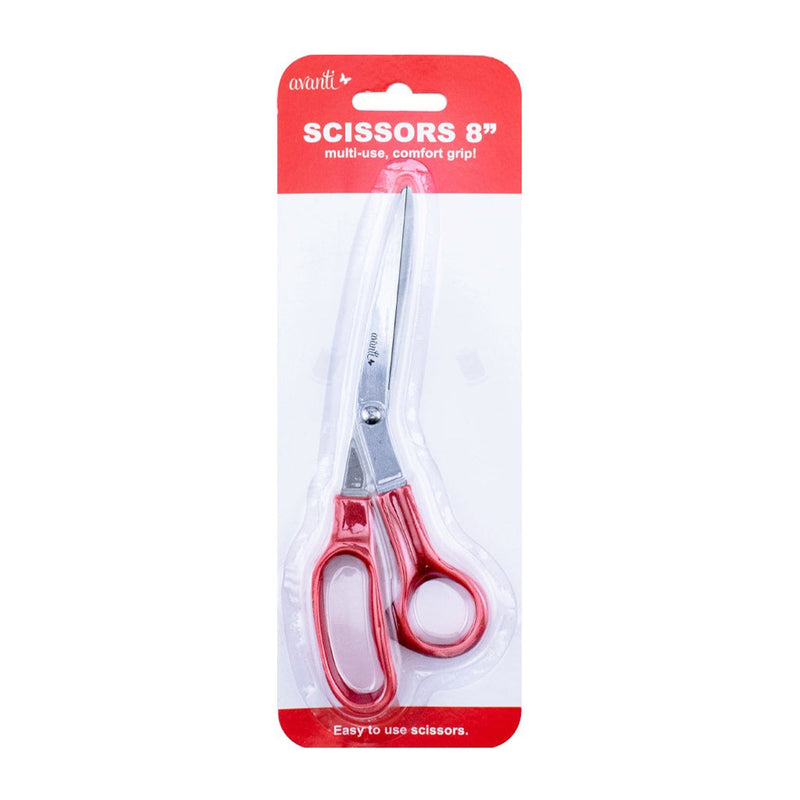 Avanti 5" or 8" Multipurpose Scissors , Ultra Sharp Blade Shears, Comfort-Grip,   24-Pack