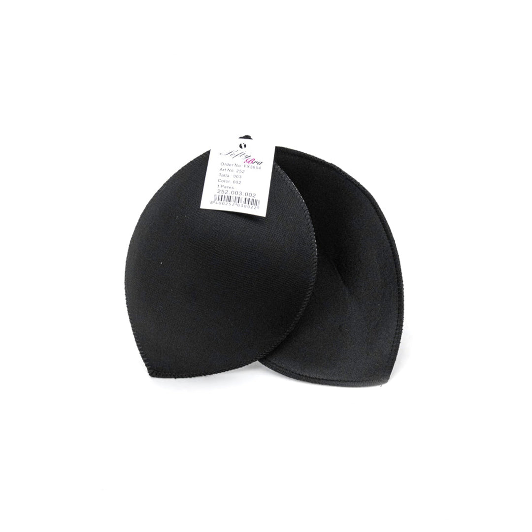 Avanti Bra Insert Pad,  Push-up pad for brassiere,  Black and Natural,  1 Pair,  Ass