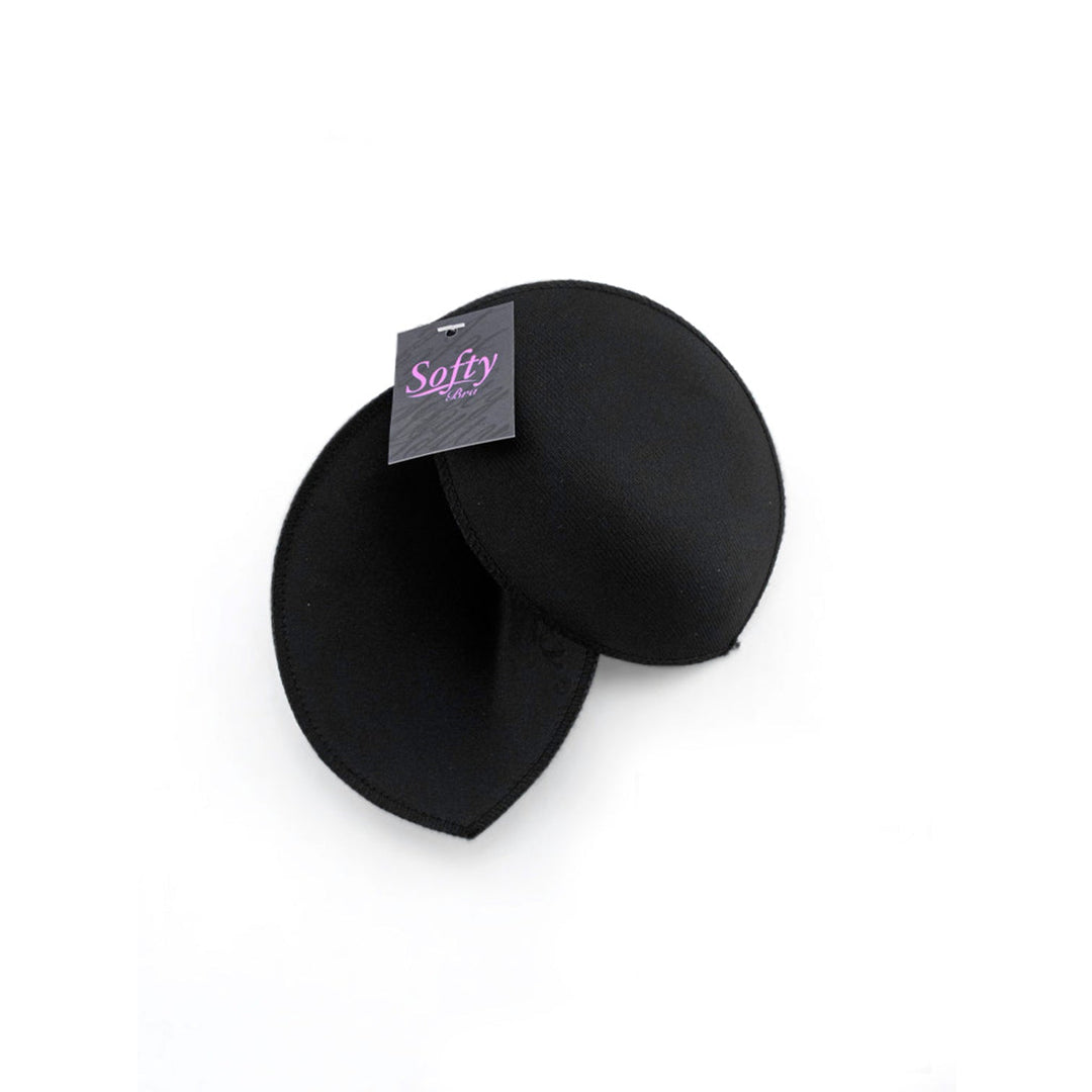 Avanti Bra Insert Pad,  Push-up pad for brassiere,  Black and Natural,  1 Pair,  Ass,    6-Pack