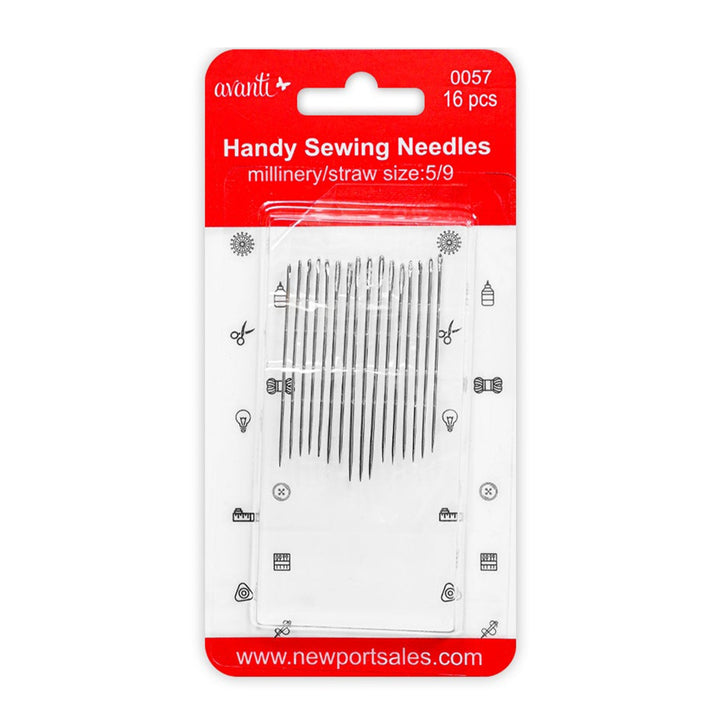 Avanti Needles for General Purpose – 16 pcs per Pack – 12-Pack – Made in China
