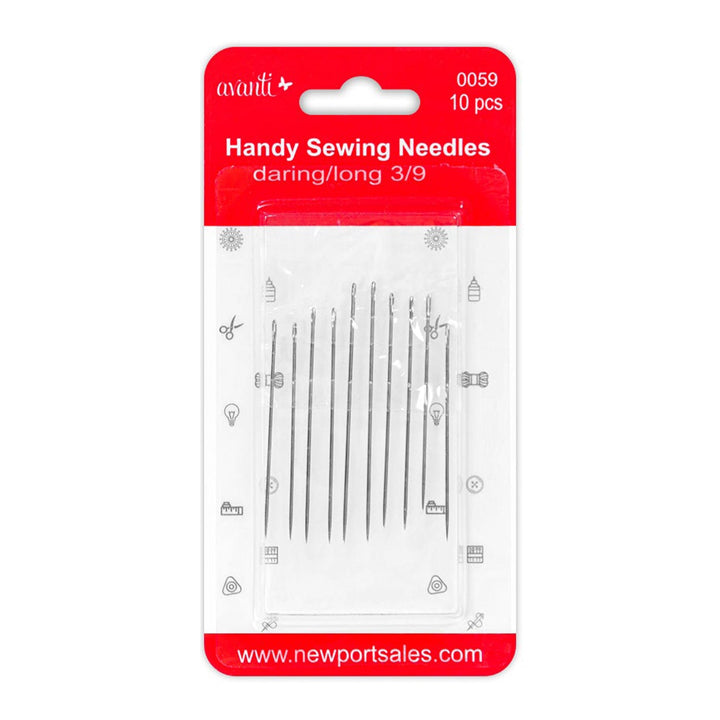 Avanti Needles for General Purpose – 16 pcs per Pack – 12-Pack – Made in China