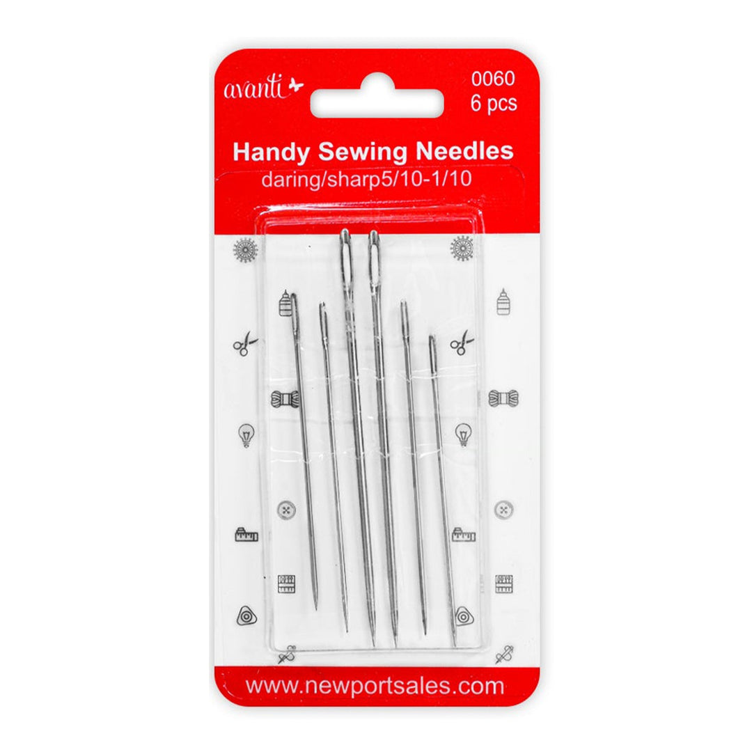Avanti Needles for General Purpose – 16 pcs per Pack – 12-Pack – Made in China