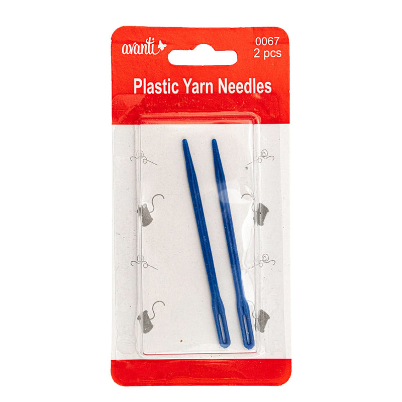 Avanti Plastic Yarn Needles for DIY Projects, Kids, Sewing Crafts 3 in,   12-Pack
