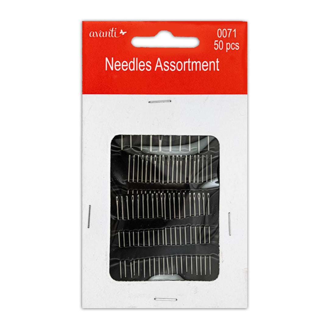Avanti Assorted Hand Needles – Darners, Embroidery, Sharps & More – 24 pcs per Pack – 24-Pack – Made in China