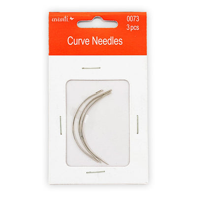 Avanti - Curved Needles,  C Type Weaving Needle,  Hand Sewing Needles,   24-Pack