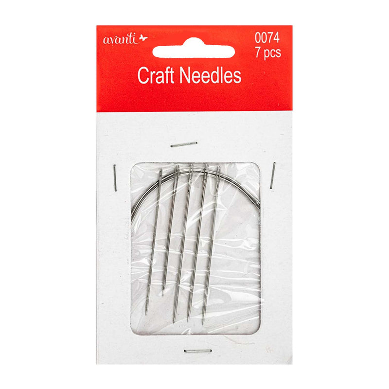 Avanti Curved Needles,  C Type Weaving Needle,  Hand Sewing Needles, 24-Pack