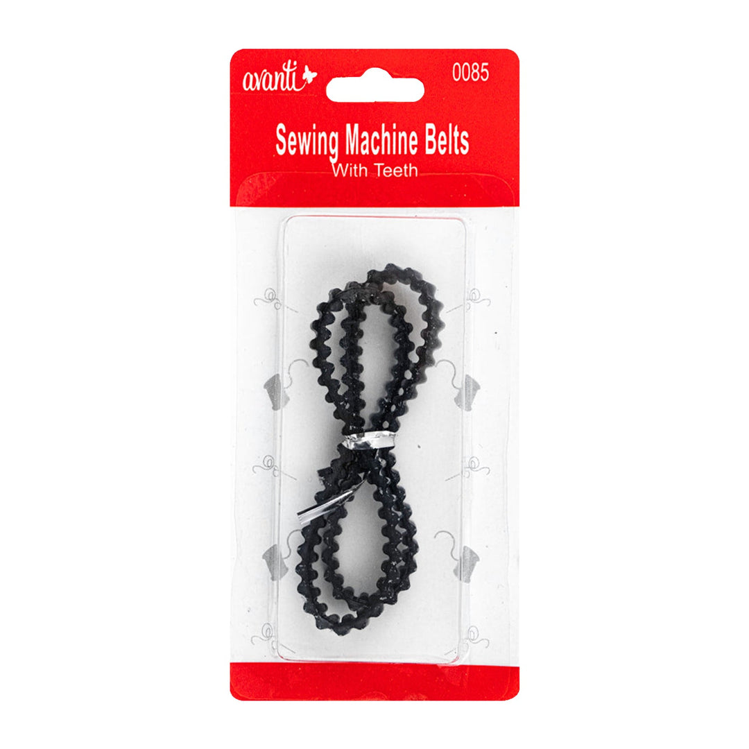 Avanti Sewing Machine Belt with Teeth, Gear Belt – 5 mm – 12-Pack – Made in China