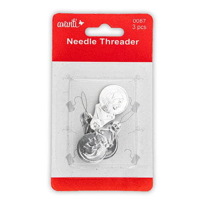 Avanti  Needle Threader,  Stitch Insertion Hand,  Machine Sewing Tool Sizes, 12-Pack