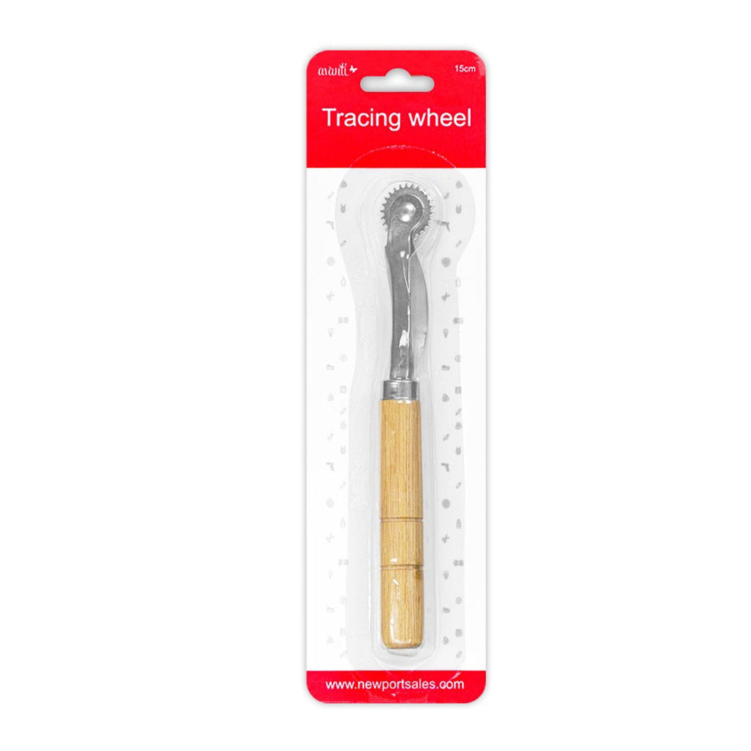 Avanti Tracing Wheel, Professional Stitch Marking Spacer – 15 cm / 5.91″ – Made in China – Retail
