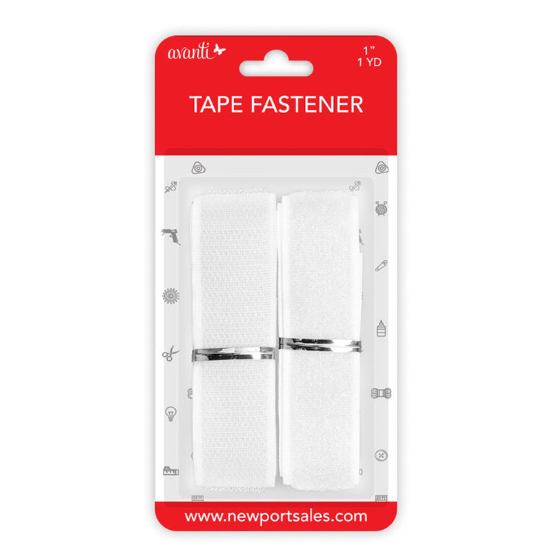 Avanti,  Tape Fastener,  Strip Adhesive 3/4" 1 yard,   12-Pack