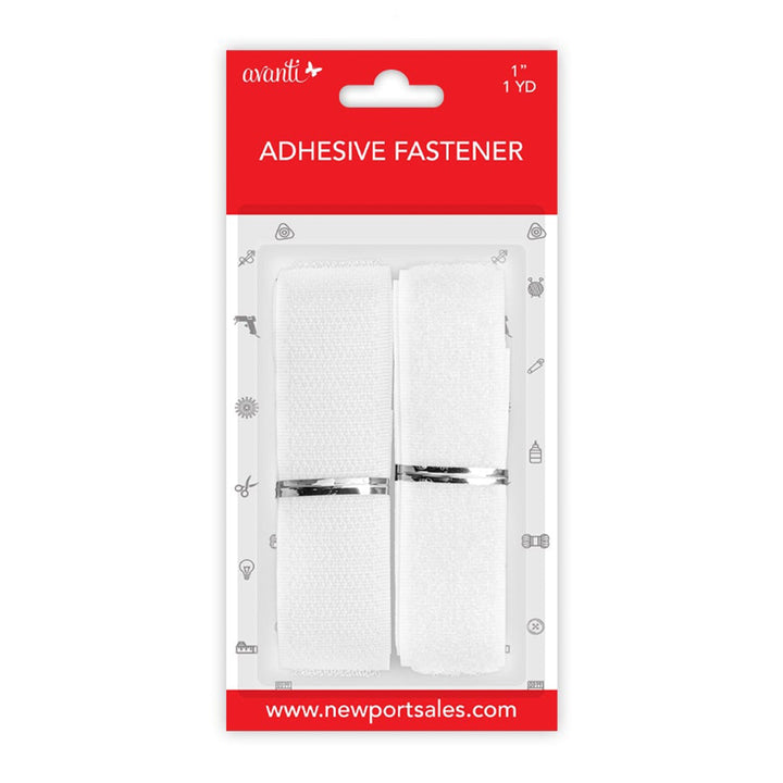 Avanti Heavy Duty Tape Fasteners – 1" × 1 yd – Made in China – Retail