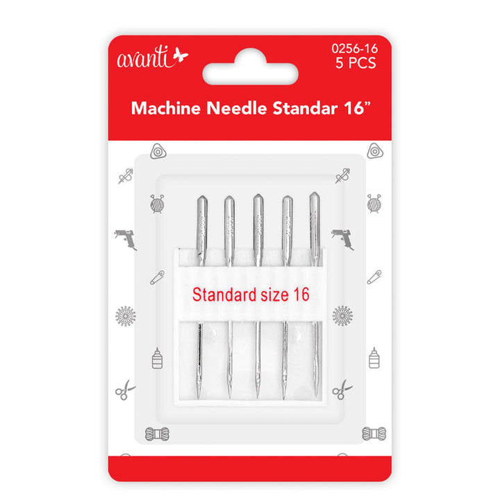 Avanti Regular Point Standard Needles – 5 pcs assorted sizes – Made in China – Retail