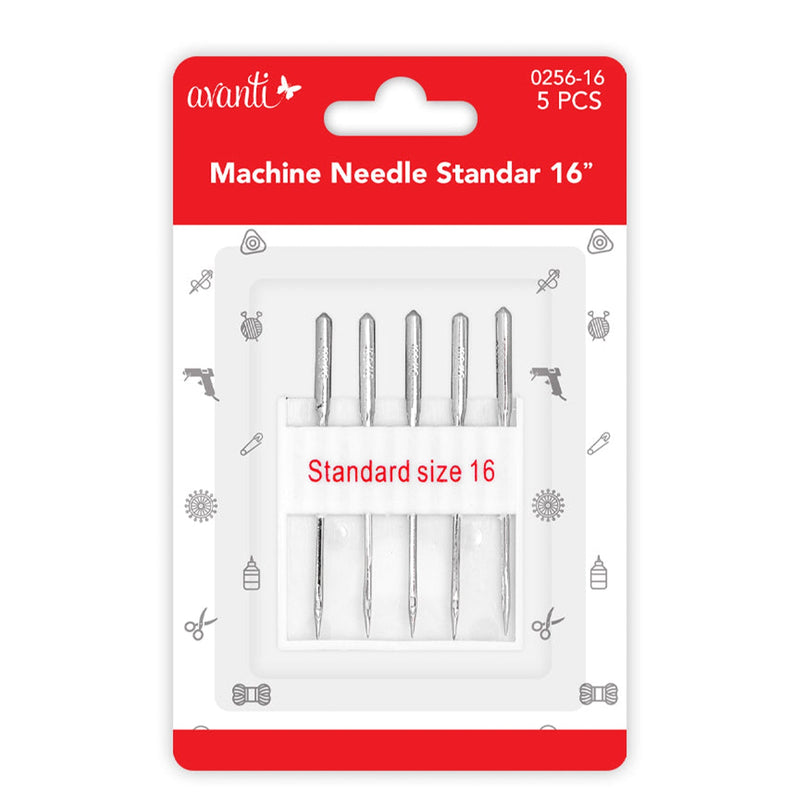 Avanti Regular Point Standard Needles,    Assorted Sizes,   12-Pack