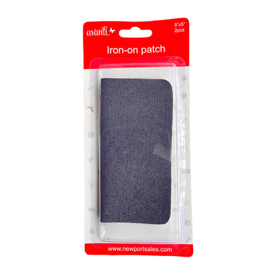 Avanti Iron-on Patches for Clothing Repair,  Denim Patches for Jeans, ,  Assor,   12-Pack
