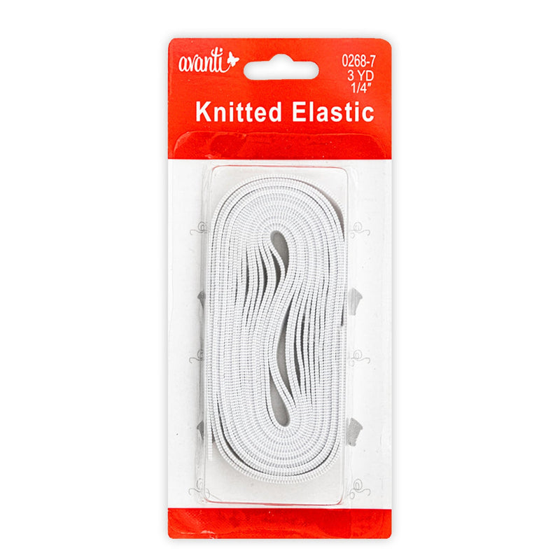 Avanti Knitted Elastic for DIY Projects,  Assorted Sizes