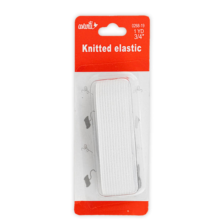 Avanti Knitted Elastic for DIY Projects – Assorted Sizes – Made in China – Retail