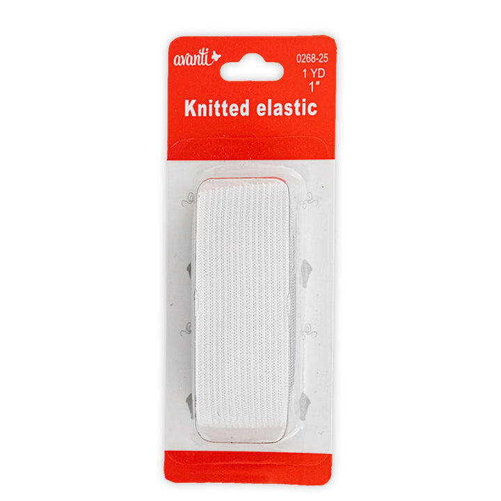 Avanti Knitted Elastic for DIY Projects – Assorted Sizes – Made in China – Retail