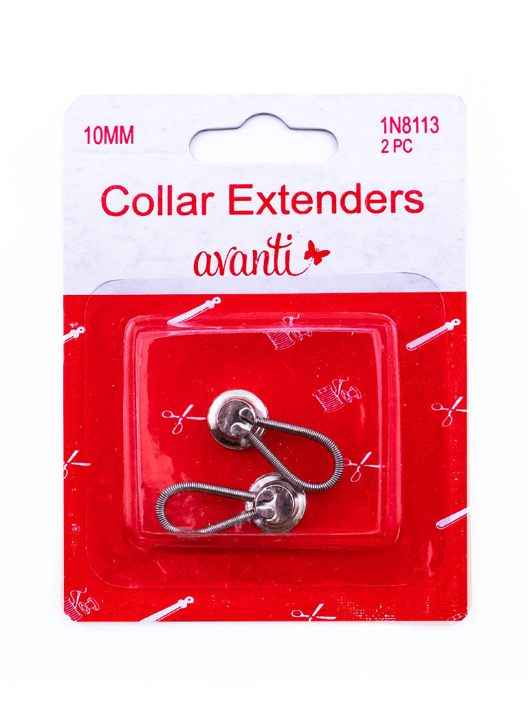 Avanti Collar Extenders, Invisible Neck Extender – 10 mm – 2 pcs – Made in China