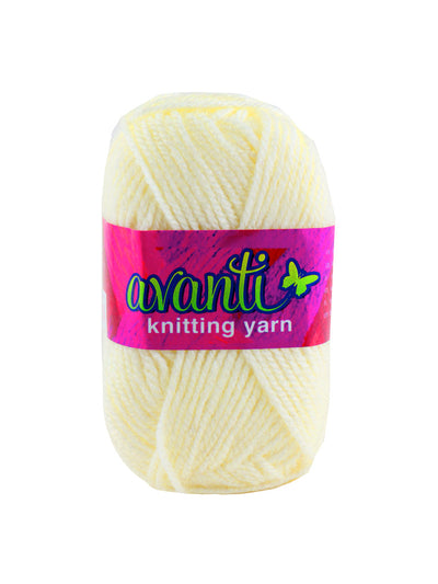 Avanti Acrylic Knitting Yarn 50g,, 10-Pack