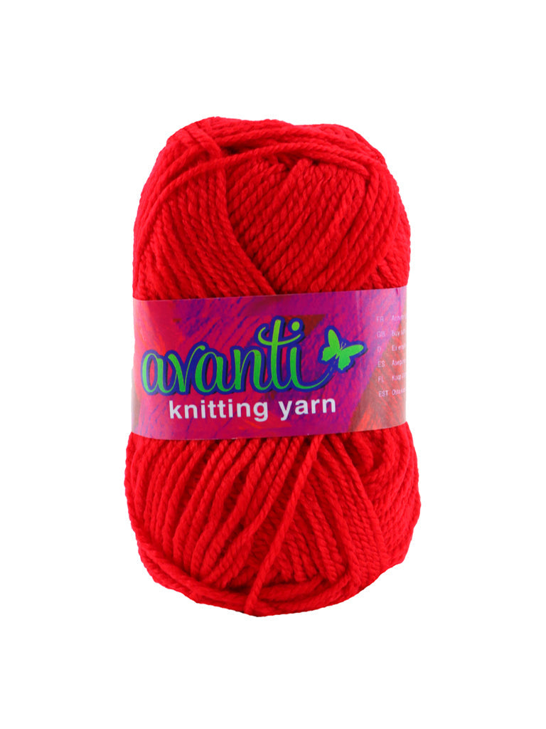 Avanti Acrylic Knitting Yarn 50g,