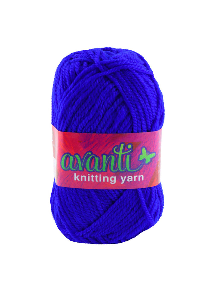 Avanti Acrylic Knitting Yarn 50g,, 10-Pack
