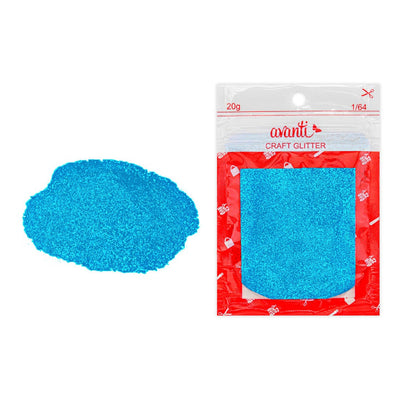 Avanti Craft Fine Glitter Bag for Decoration, Crafts, Art, Kids Projects and more,   12-Pack