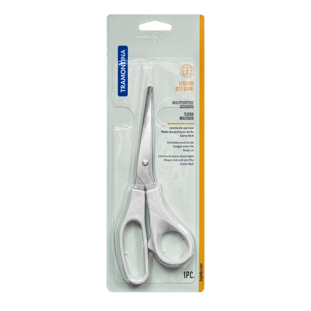 Tramontina Multipurpose Stainless Steel Scissor, 7 inches, 12-Pack