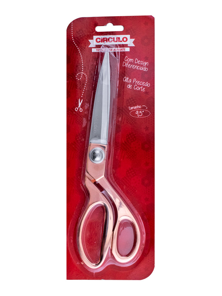 Circulo Designer Scissors, 9.5 inches, High Precision, 1 Piece, 3-Pack