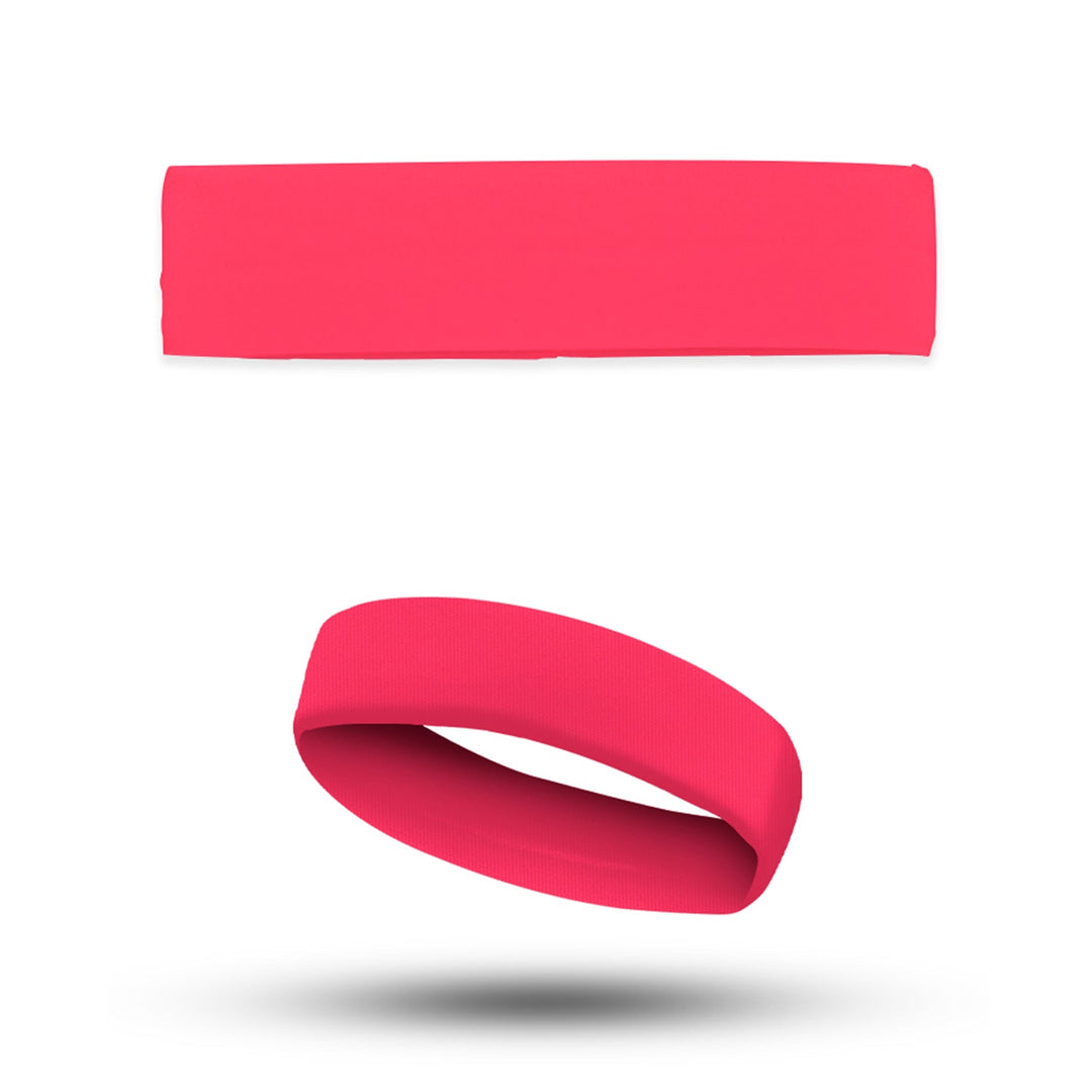 Stretch Elastic Cotton Headbands, 2" Wide, 1 Piece, 12-Pack