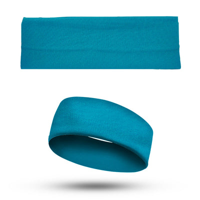 Stretch Elastic Cotton Headbands, 3" Wide, 1 Piece, 12-Pack