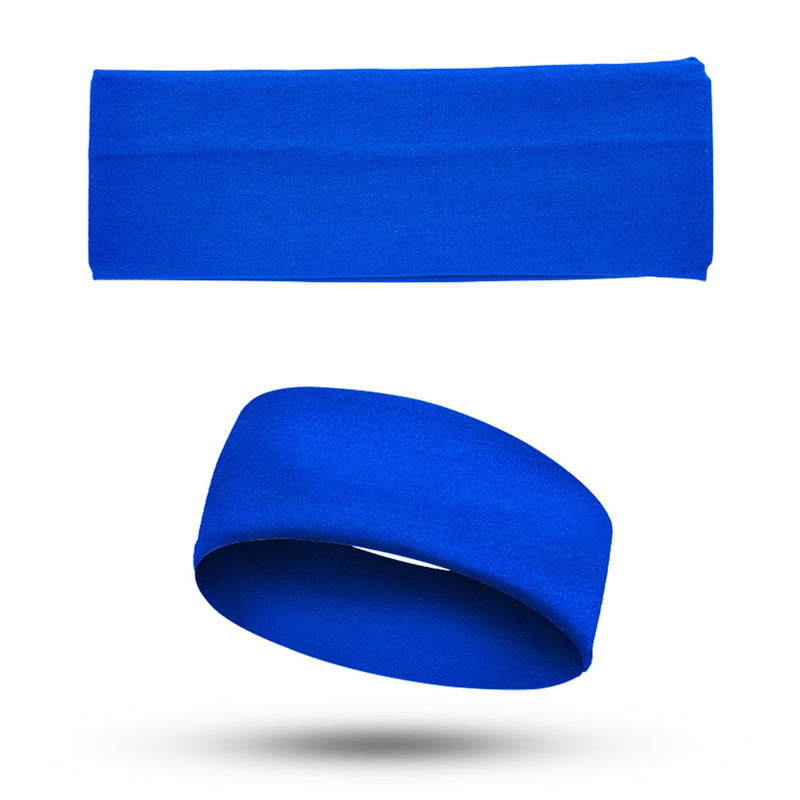 Stretch Elastic Cotton Headbands, 3" Wide, 1 Piece, 12-Pack