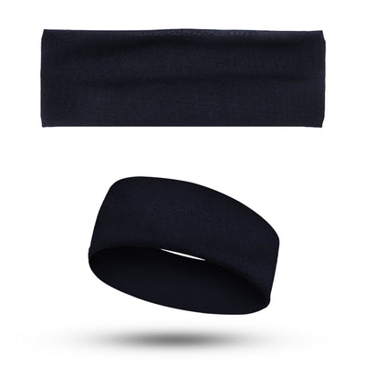 Stretch Elastic Cotton Headbands, 3" Wide, 1 Piece, 12-Pack